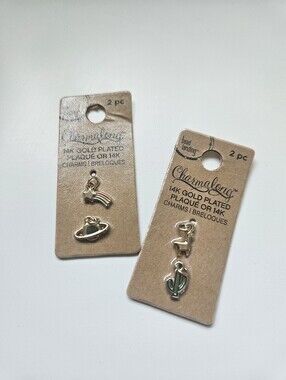 14k Gold Plated Charms